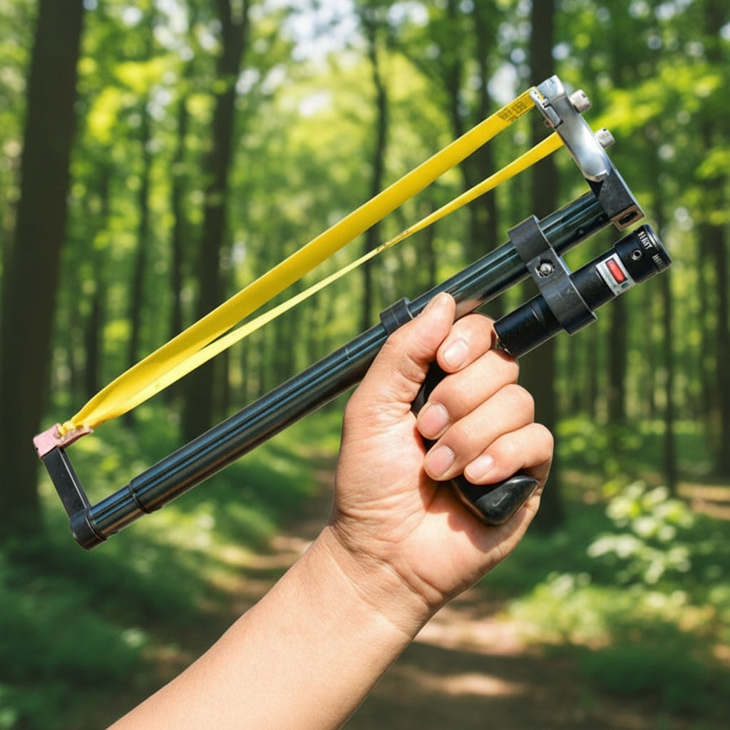 High Power Telescopic Laser Slingshot - Image 6