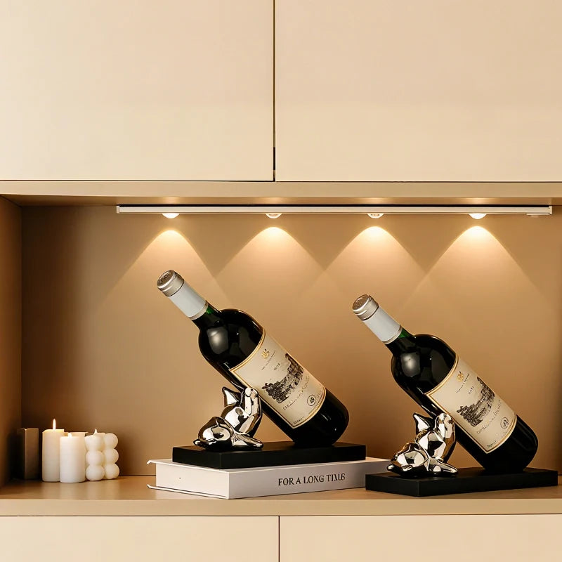 Arc Motion Sensor Light | Rechargeable, Magnetic Mount & Remote Control | Dimmable Warm, Cool & Natural White LED 9