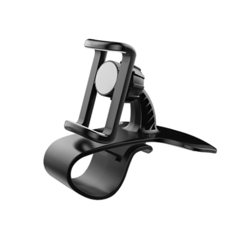 Car Phone Holder 360-Degree Rotation | Dashboard & Air Vent Mount, Anti-Slip Grip for 10-17 cm Phones | Spring Buckle 7