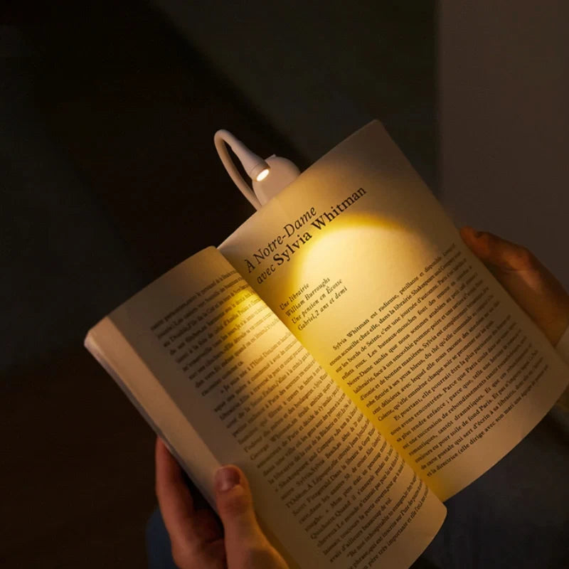 Rechargeable Reading Light | Bendable Neck, Dimmable Warm & Cool White | USB Charging, Up to 18 Hours Battery Life 5