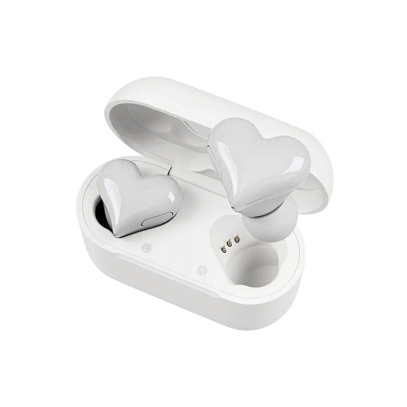 Heart-Shaped Wireless Earbuds for Women | Bluetooth 5.3, ENC Noise Cancelling & Touch Control | 24-Hour Battery Life 31