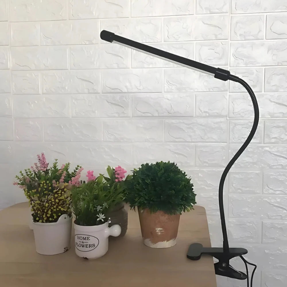 LED Grow Light with Flexible Gooseneck | Full-Spectrum Red, Blue & Mixed Light | Built-In Timer & Dimmer, 1 to 4 Heads 6