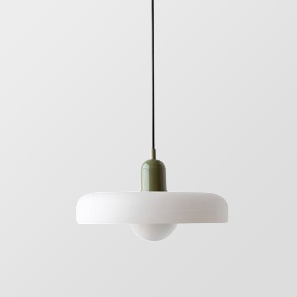 Pendant Lamp Handmade Glass Geometric Bauhaus with Adjustable Cord 44