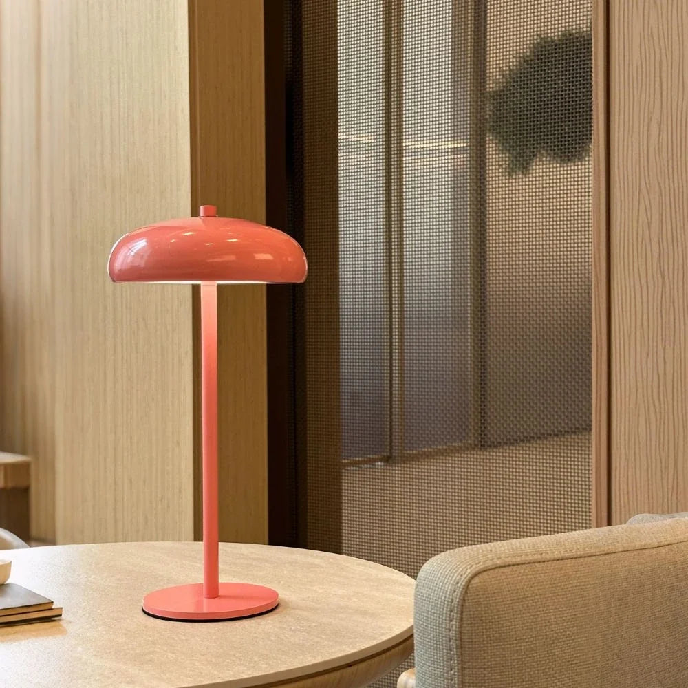 Rechargeable Table Lamp 29 x 14.5 cm | 7 Colour Options, Touch Control | Cordless, USB-C Charging, 10-12h Runtime 4