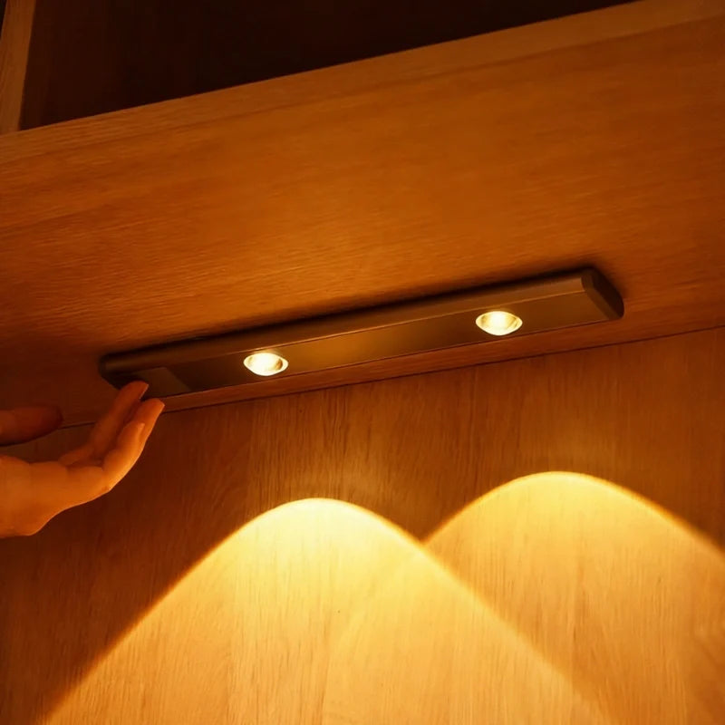 Arc Motion Sensor Light | Rechargeable, Magnetic Mount & Remote Control | Dimmable Warm, Cool & Natural White LED 13