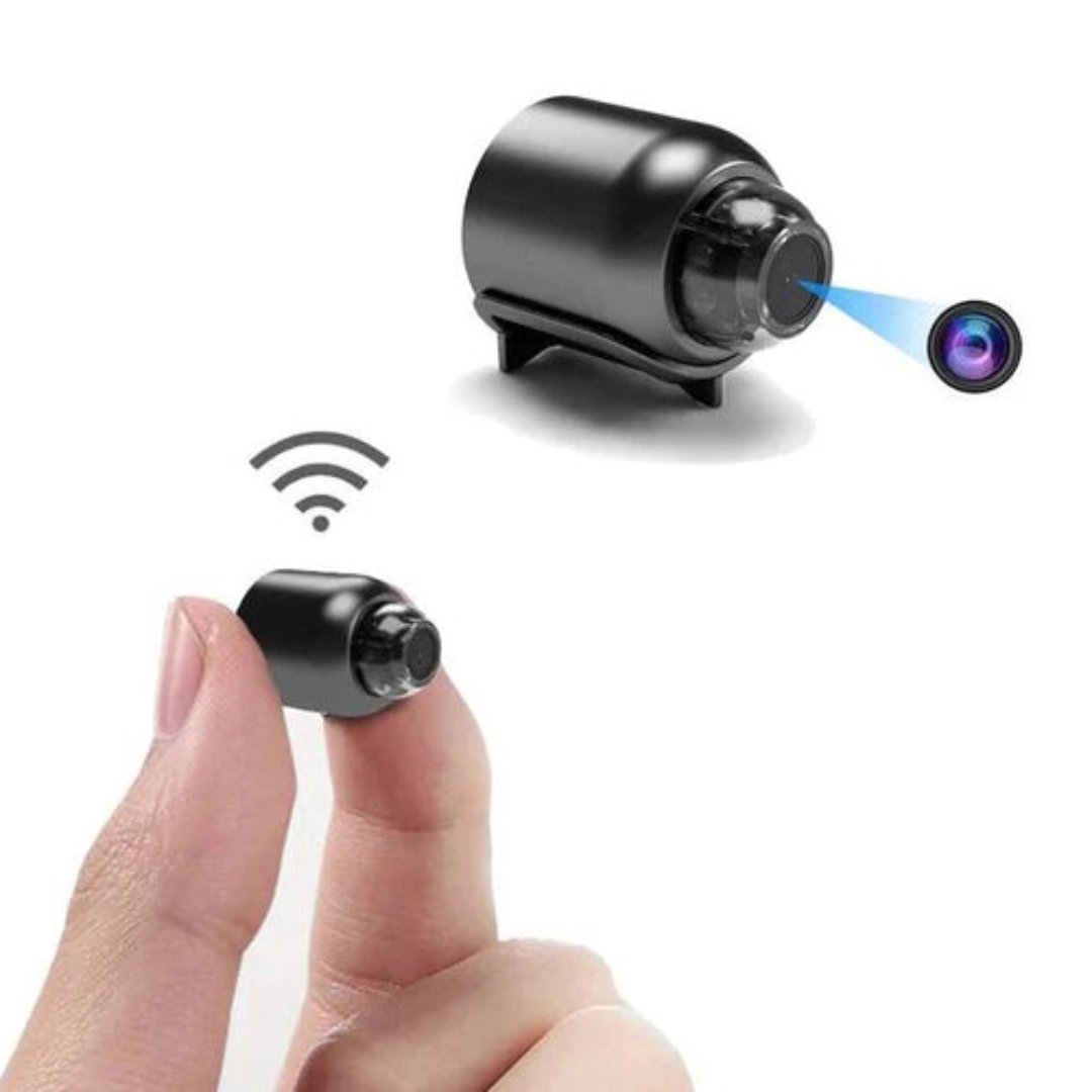 Mini Hidden Spy Camera Wireless | 1080p HD Video & Audio, IR Night Vision | Motion Alerts, Live App Streaming, MicroSD 14