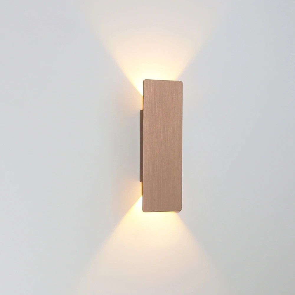 Aluxen | Sleek Rectangular Aluminum LED Indoor Wall Light