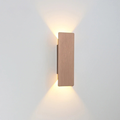 Aluxen | Sleek Rectangular Aluminum LED Indoor Wall Light