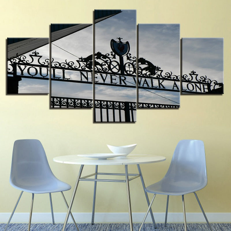 5 Piece Canvas Wall Art Set | Unframed Modern Prints, 4 Size Options | UV & Water-Resistant, Fade-Free Finish for Home 2
