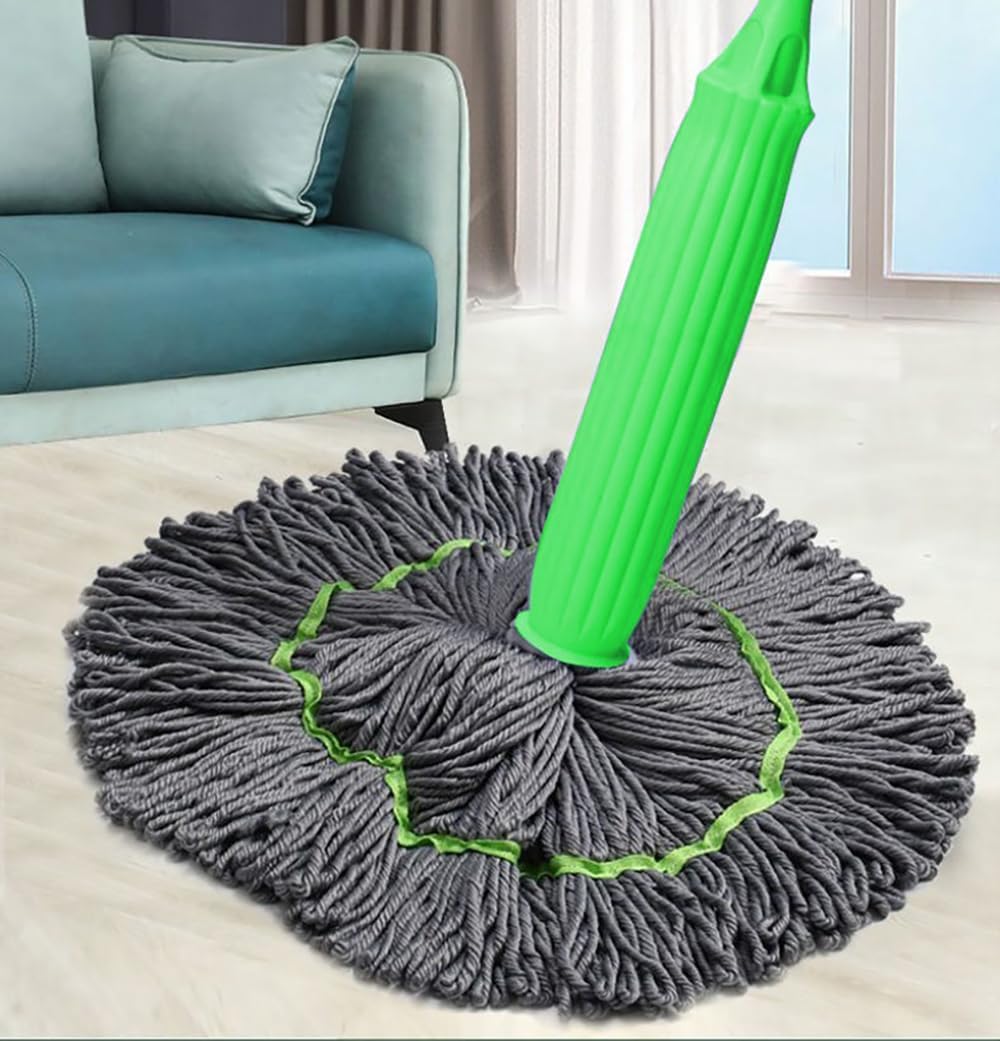 2-in-1 Drying Mop | Mops and Dries Floors in One Stroke, No Wet Footprints | Suitable for Wood, Tile and Laminate 3