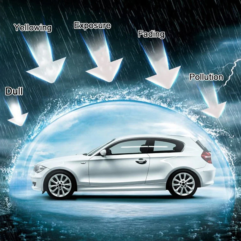 Car Scratch Repair Spray | 9H Ceramic Coating & Shine Restorer | Removes Scratches, Stains, Stone Chips & Water Marks 2