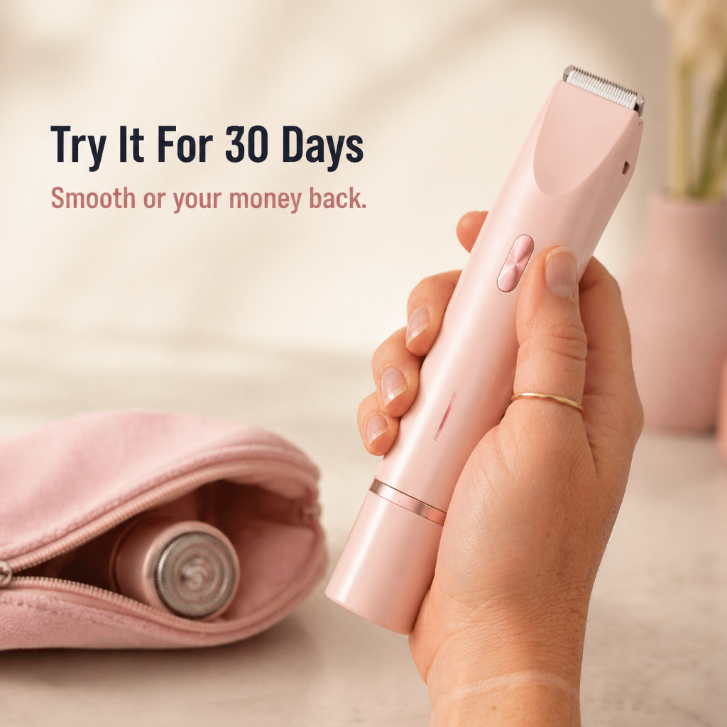 Women's Shaver for Face and Body | 2 Interchangeable Heads, IPX7 Waterproof | USB-C Cordless, Irritation-Free Finish 9