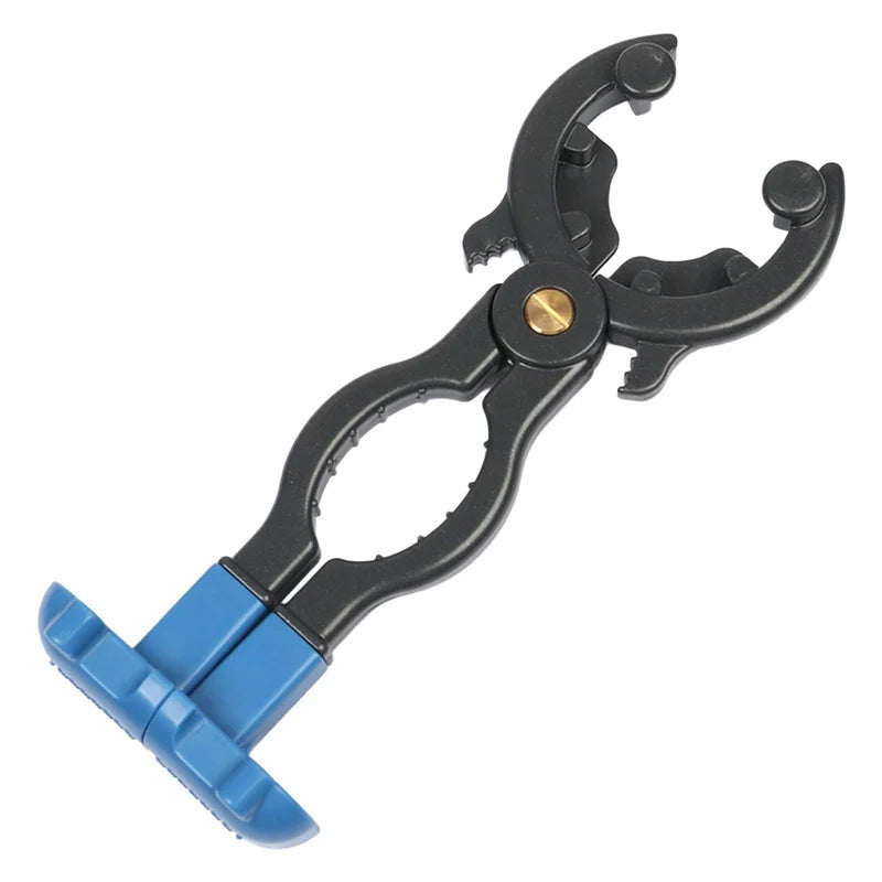 3-in-1 Adjustable Wrench Aluminium Alloy | Propane Valve, Nut & Bottle Opener Tool | Non-Slip Grip Handle for Easy Use