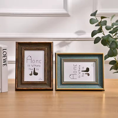 Wooden Photo Frame for Table and Wall - Durable Design in Multiple Sizes