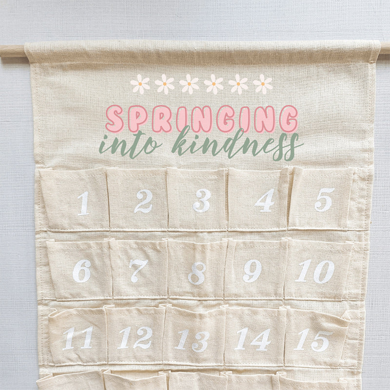 30 Days of Kindness Easter Calendar | Includes 30 Kindness Activity Cards | Family Togetherness Advent-Style Countdown