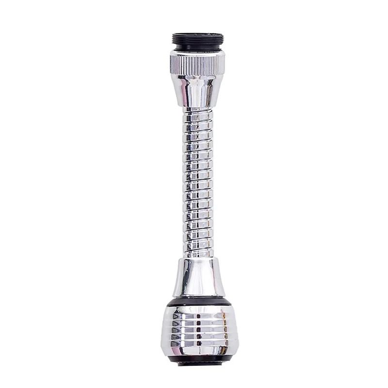 360 Degree Rotating Faucet Extender ABS | Splash-Proof Swivel Aerator | Water-Saving Tool-Free Sink Attachment