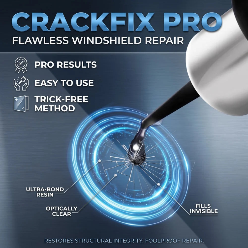 Windshield Repair | Chip Filling Resin With A Precision Tip