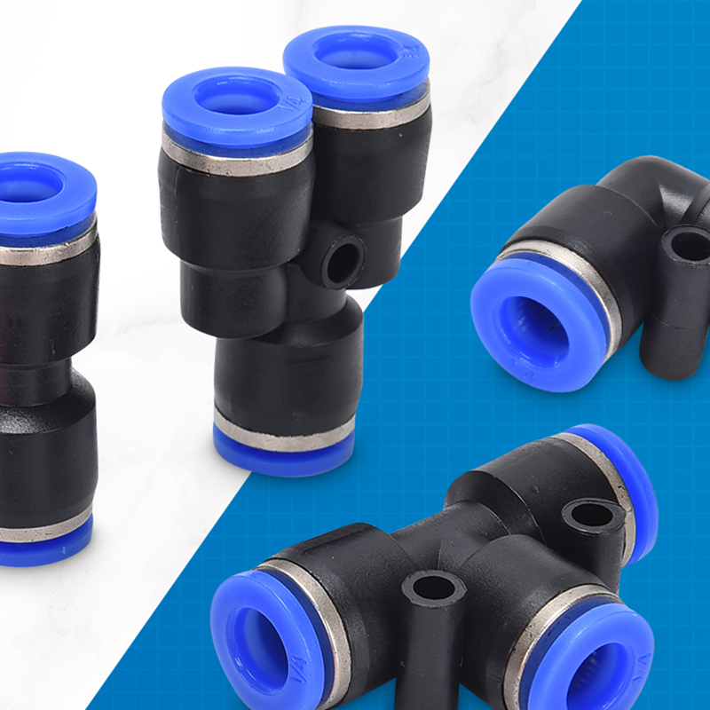 Air Tool Connector Set Pneumatic Rotatable with Push-to-Connect Lock 3