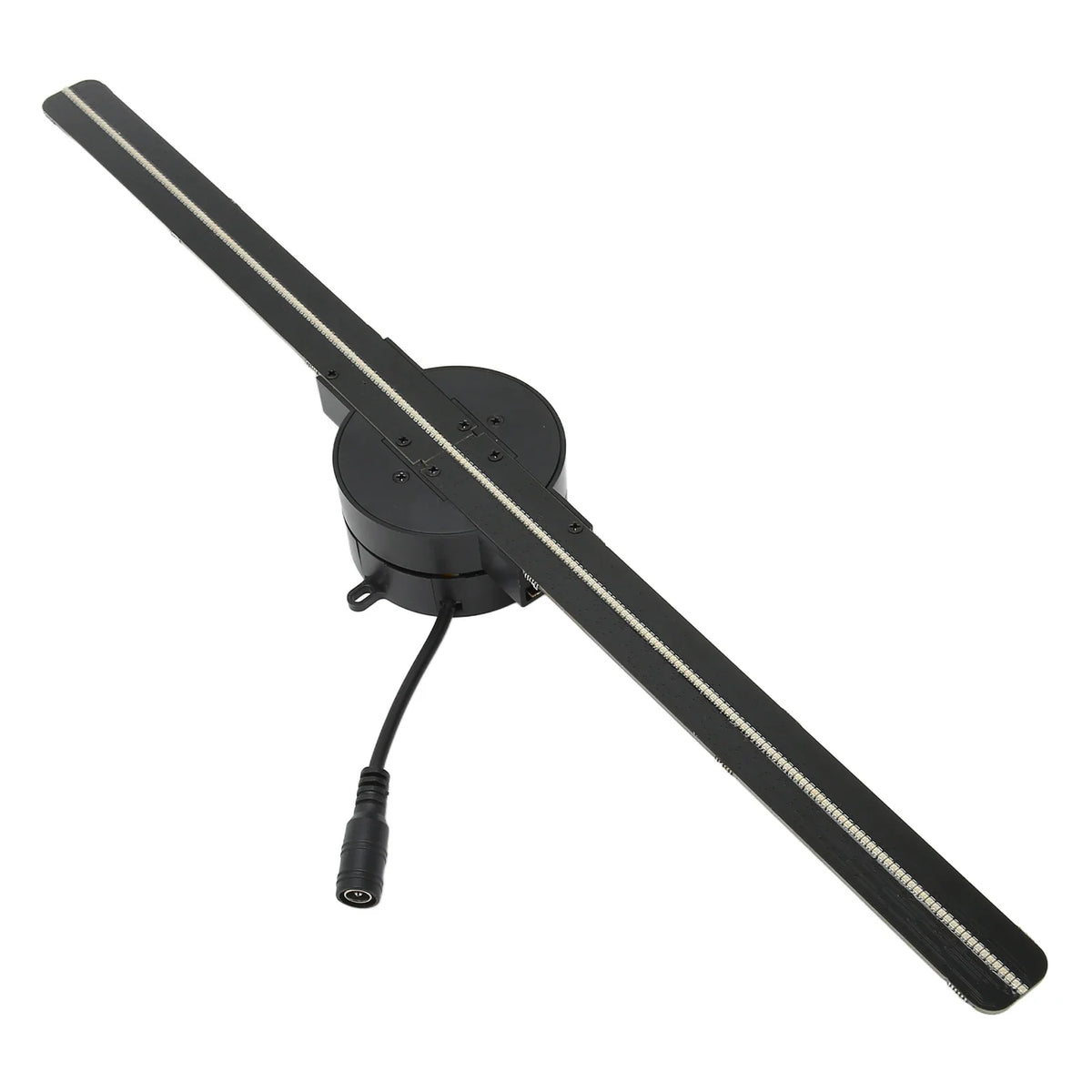 3D Hologram Projector Fan | LED Holographic Display with USB Content Upload | Customisable Visuals for Shops, Events & Displays