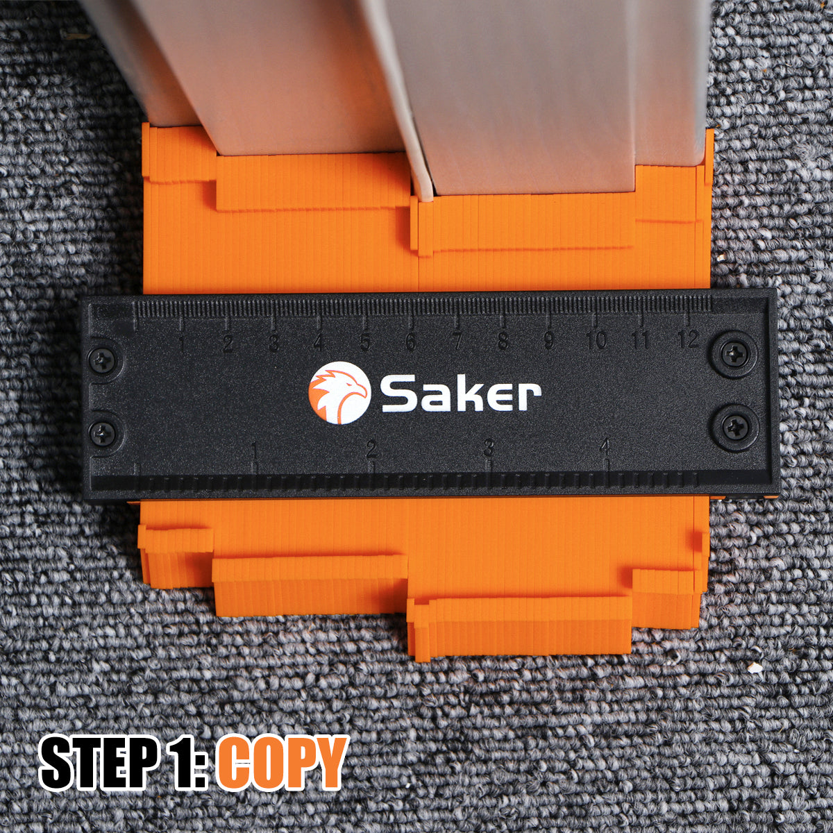 Contour Gauge Profile Tool | Locking Teeth Design | Copies Irregular Shapes Precisely and Accurately for Professionals Everywhere 3