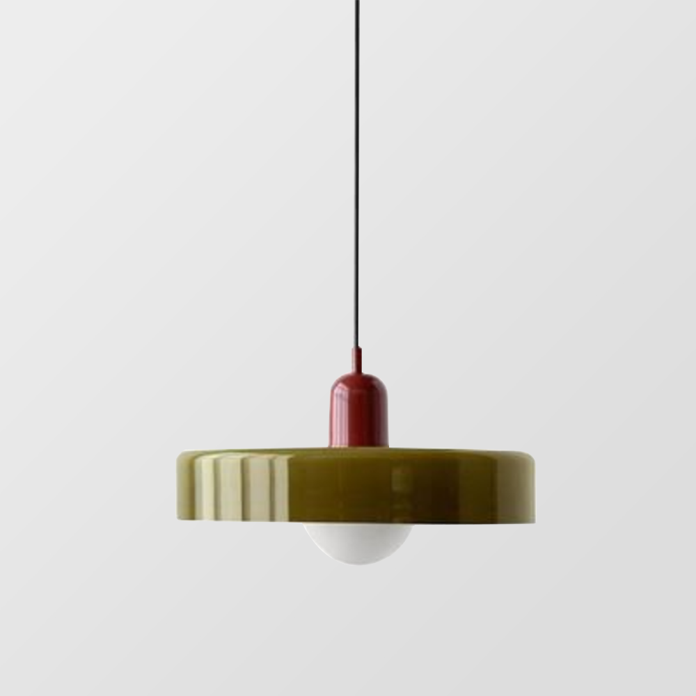 Pendant Lamp Handmade Glass Geometric Bauhaus with Adjustable Cord 5