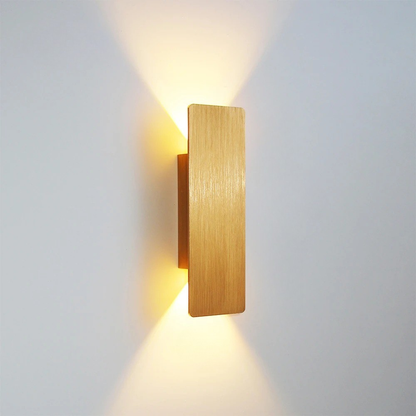 Aluxen | Sleek Rectangular Aluminum LED Indoor Wall Light