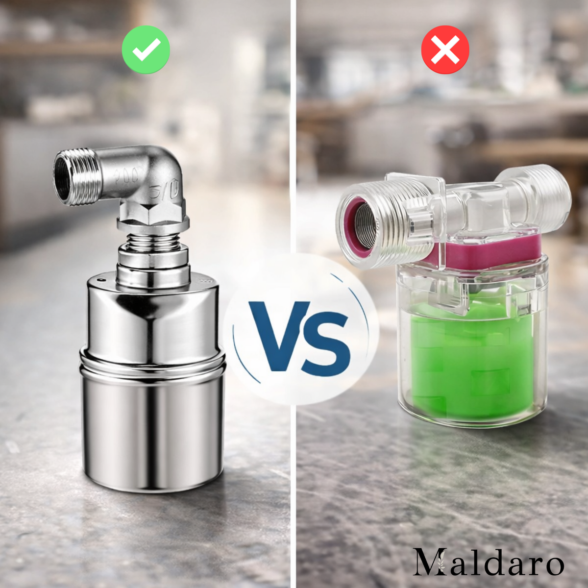 Automatic Float Valve Stainless Steel | Electricity-Free Water Level Control | Corrosion Resistant for Tanks, Pools & Troughs 3