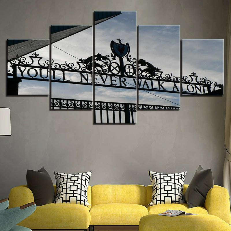 5 Piece Canvas Wall Art Set | Unframed Modern Prints, 4 Size Options | UV & Water-Resistant, Fade-Free Finish for Home 3