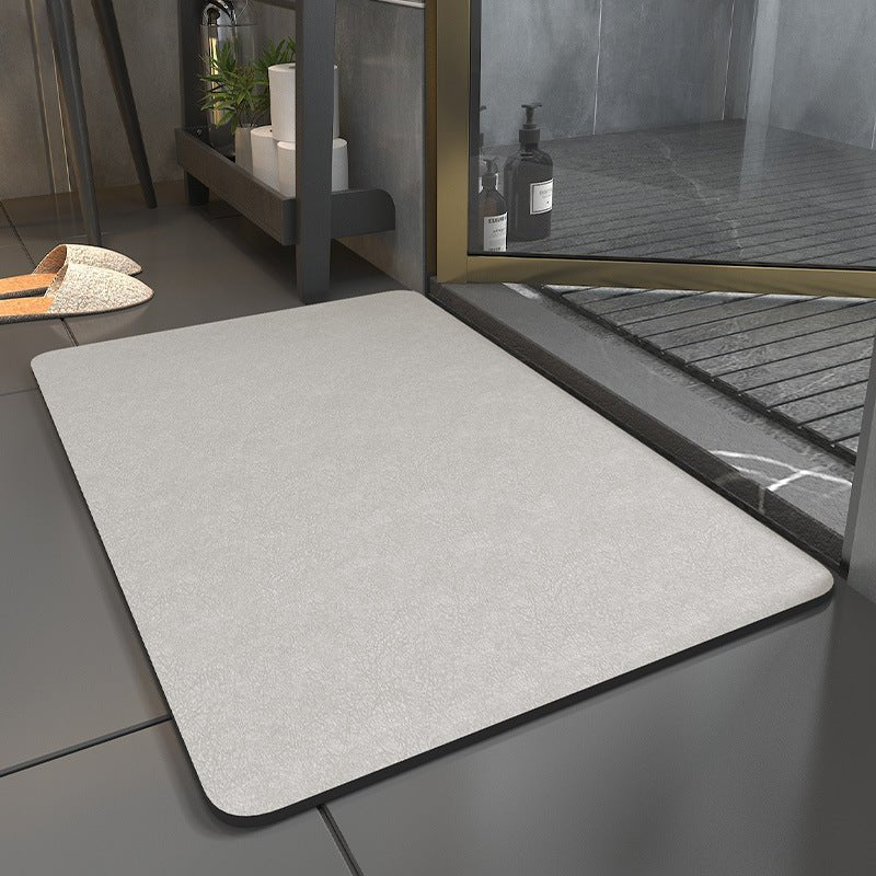 Anti-Slip Bath Mat Quick-Dry | 40x60 to 60x90 cm, 5 Colours | Slip-Resistant Base, Machine Washable, Modern Design 4