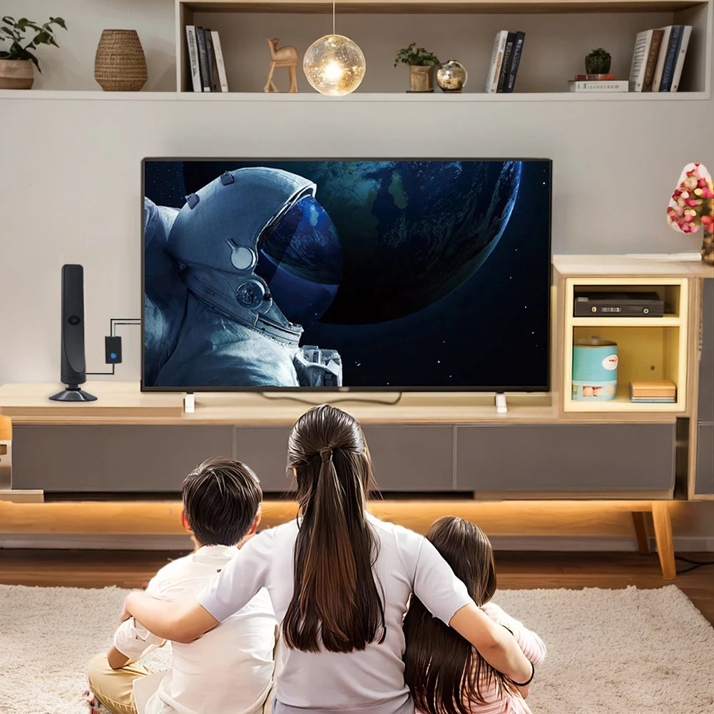 4K Digital TV Antenna with Signal Booster - Smart TV Compatible | Indoor HD Antenna 6
