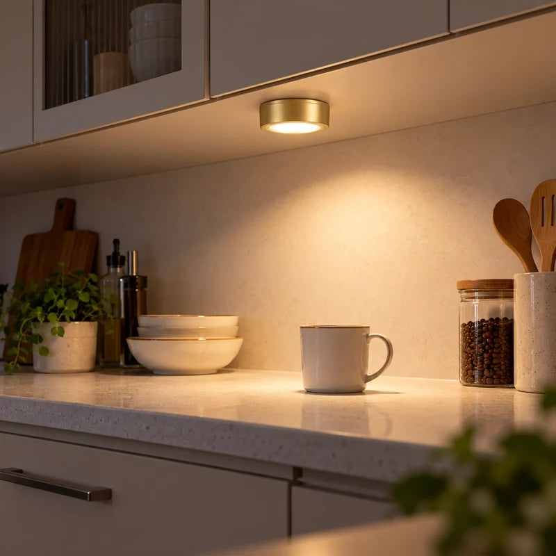 Cordless Picture Light ABS and PC | Dimmable 3-Tone LED, USB Rechargeable, Remote Included | Wireless Art Illumination 6