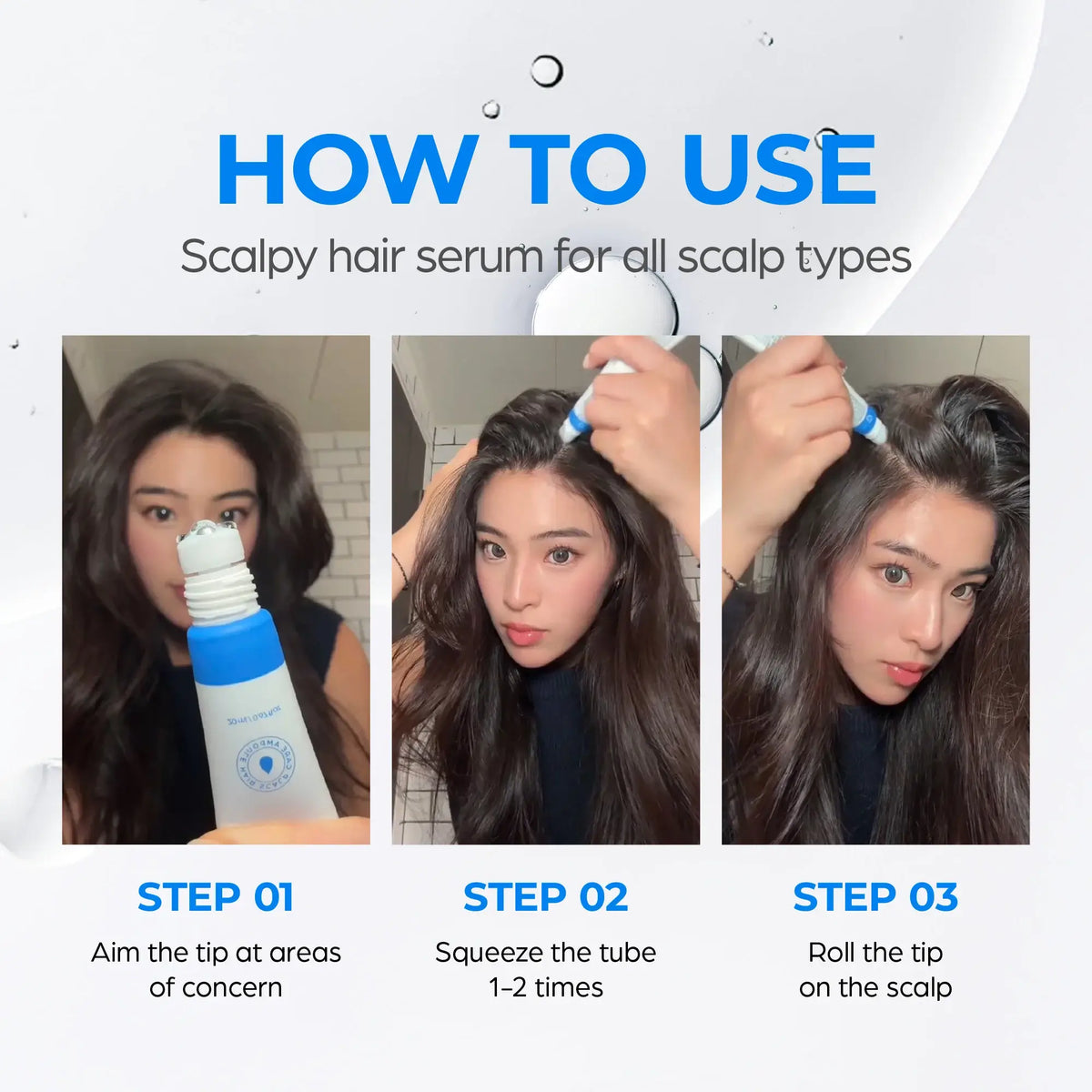 Hair Regrowth Scalp Serum | Salicylic Acid, Panthenol & Menthol | Massager Reduces Shedding & Strengthens Roots 4