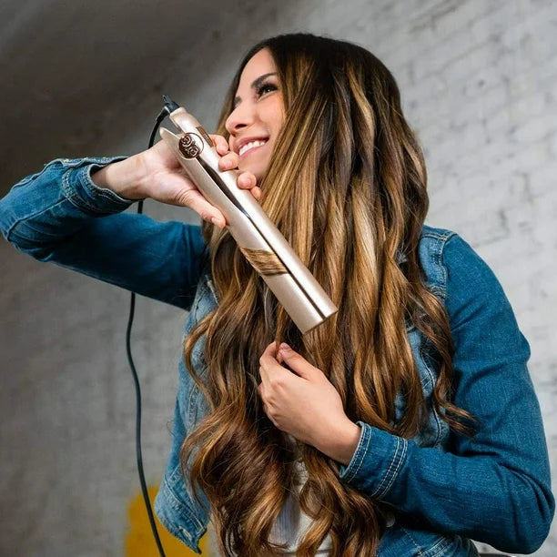 2-in-1 Hair Straightener and Curler | Ceramic Plates, Ionic Technology, 230°C Max | Frizz-Free Styling in Minutes 1
