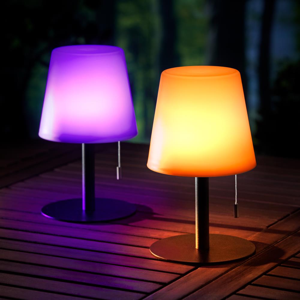 Cordless Rechargeable Table Lamp | IP65 Waterproof, 16 Colours | Dimmable, 2000 mAh USB Charging, 8-12 Hour Runtime 9