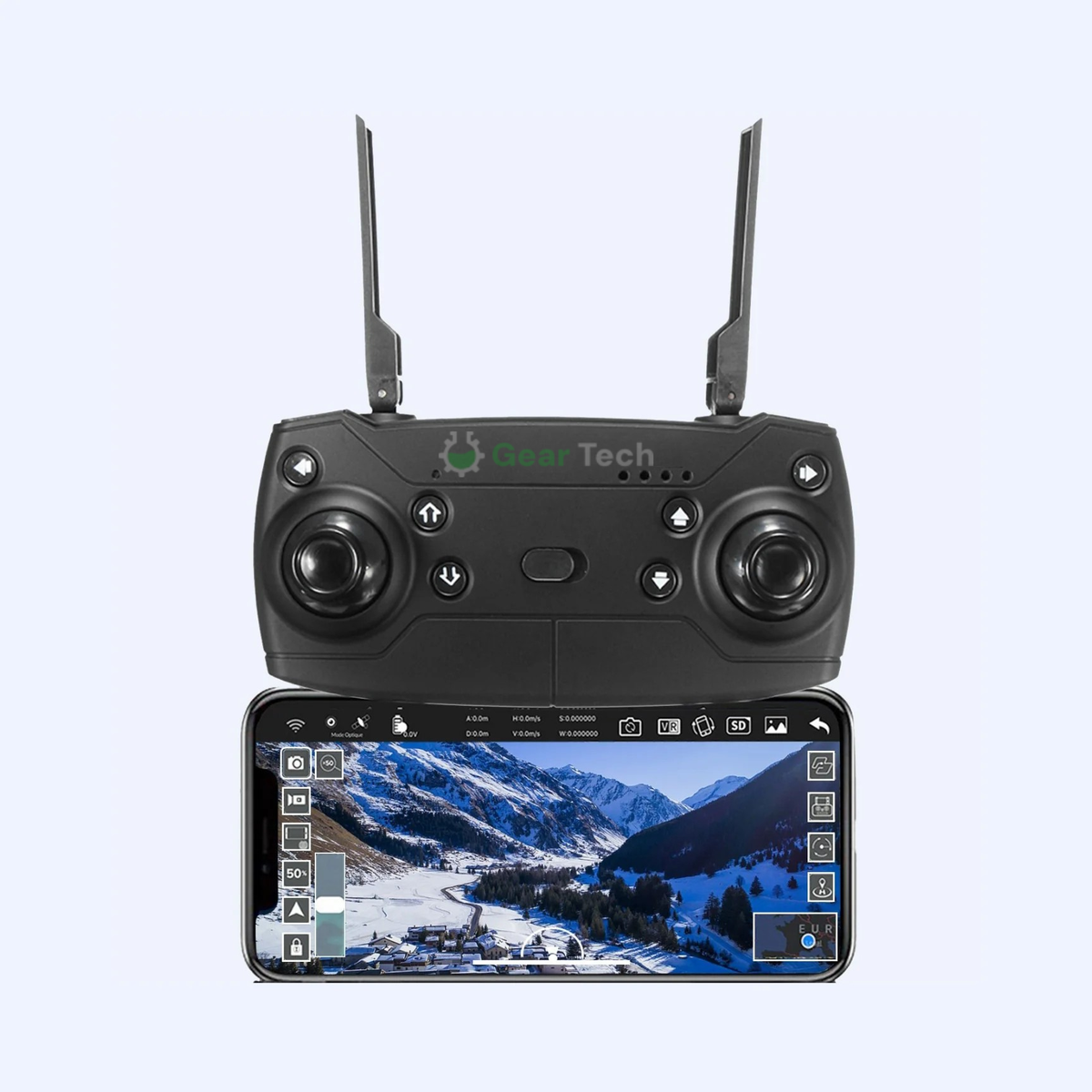 Drone with Camera for Beginners | 4K Ultra HD Video, GPS-Assisted Flight | Shock-Resistant Body for Safe Landings 6