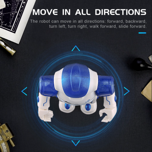 Gesture Sensing Robot Toy | Dances & Moves on Hand Signals | USB Rechargeable, 3 Hour Play, Remote Control Included, Ages 8+ 4