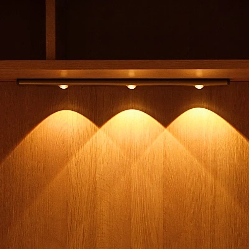 Arc Motion Sensor Light | Rechargeable, Magnetic Mount & Remote Control | Dimmable Warm, Cool & Natural White LED 4