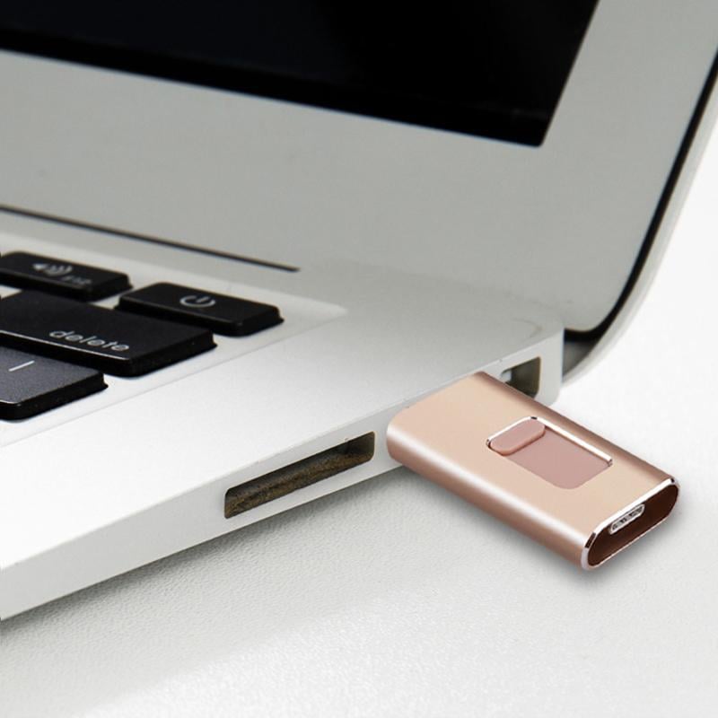 4-in-1 USB Flash Drive | USB 3.0 High Speed Interface, Metal Shell | Multiple Capacities from 8GB to 128GB for PC and Laptop 5