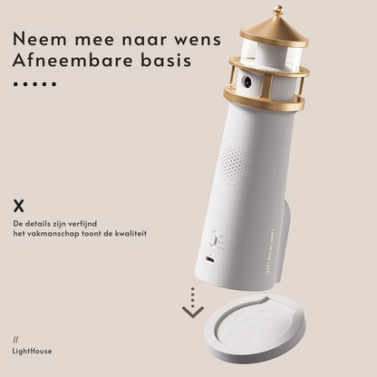 LightHouse™ | De Maanprojector die je Huis omtovert