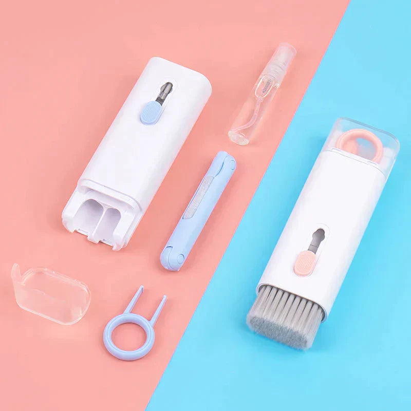 7-In-1 Electronics Cleaning Kit | Keyboard Brush, Keycap Puller and Screen Cleaner | Compact Multi-Tool for Devices