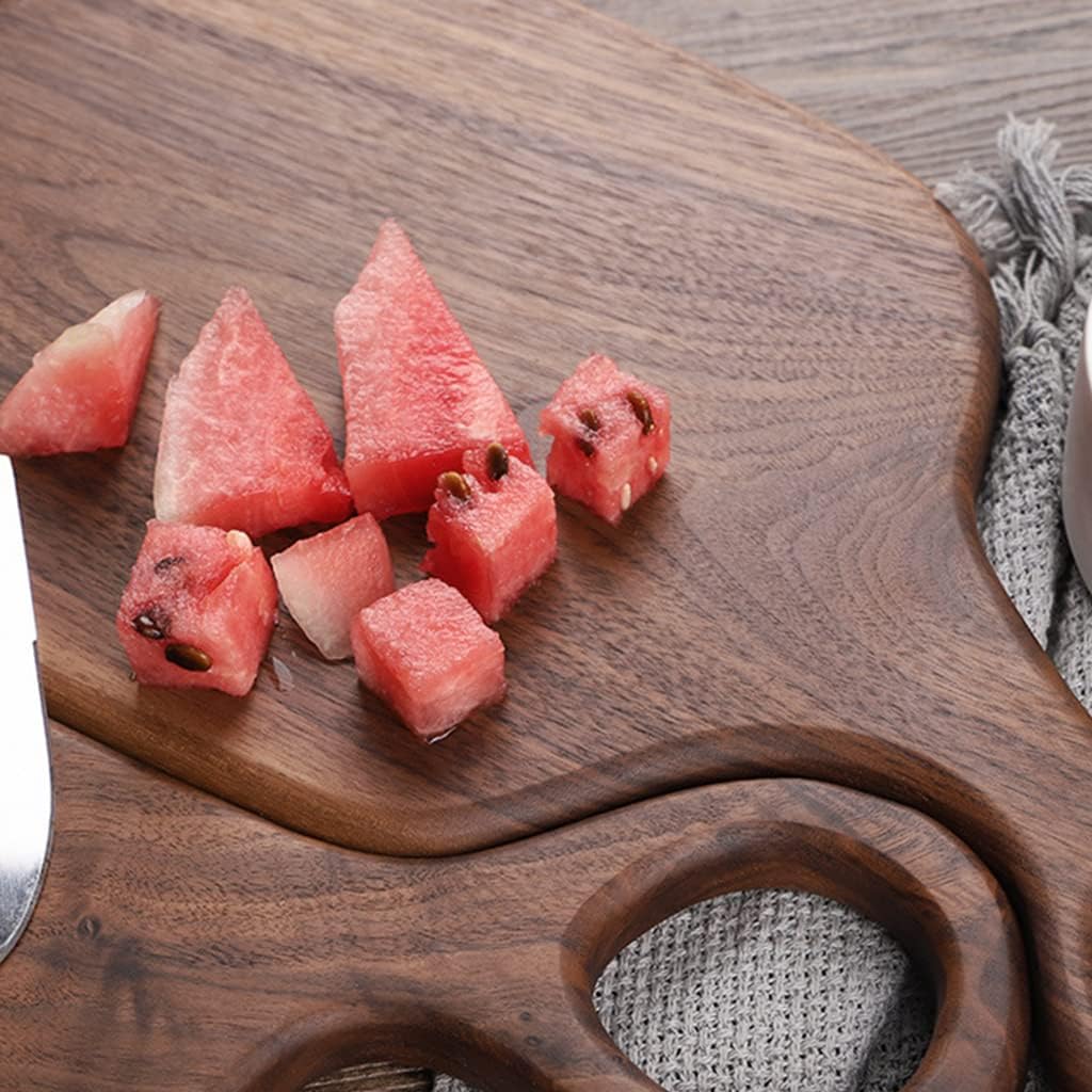 Walnut Chopping Board 35 x 25 x 2 cm | Double-Sided Design | Knife-Friendly Surface That Preserves Blade Sharpness 9