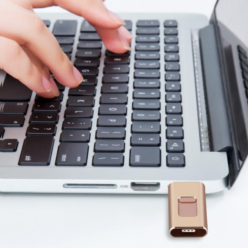 4-in-1 USB Flash Drive | USB 3.0 High Speed Interface, Metal Shell | Multiple Capacities from 8GB to 128GB for PC and Laptop 7