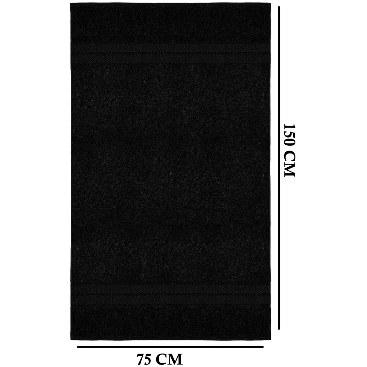 Jumbo Bath Towel Set, 4-Piece | Solid Colour, 12 Shade Options | Quick-Dry, Machine Washable, Coordinated Bathroom Set 11