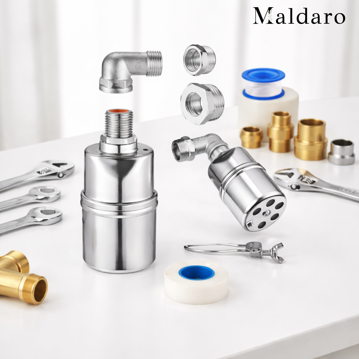 Automatic Float Valve Stainless Steel | Electricity-Free Water Level Control | Corrosion Resistant for Tanks, Pools & Troughs 11