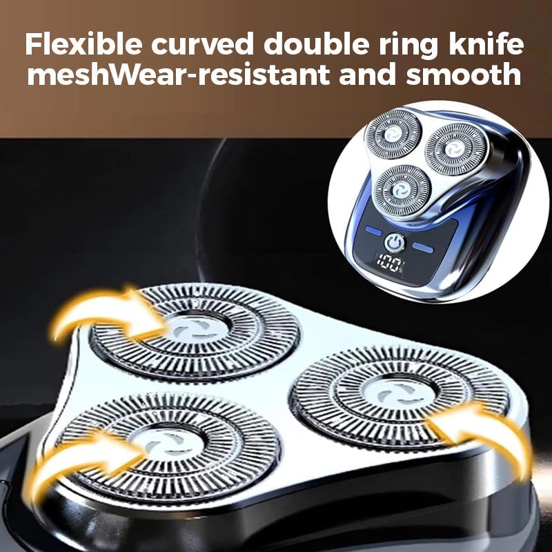 3-in-1 Electric Shaver | Waterproof Dry & Wet Shaving, Portable Travel Design | USB-C Rechargeable, Self-Sharpening Blades 17
