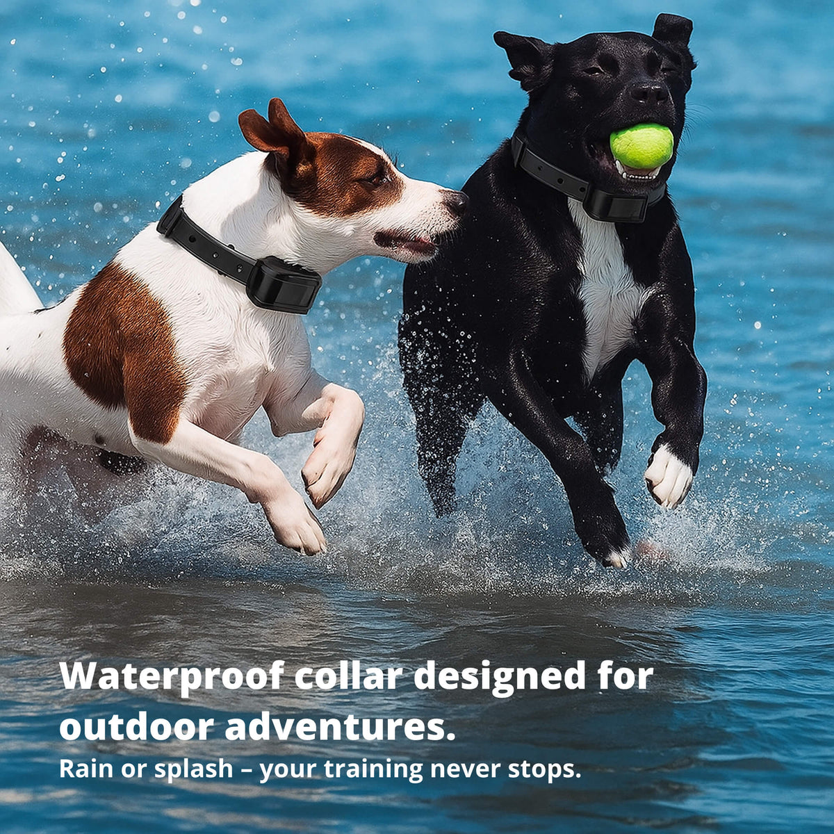 Rechargeable Dog Training Collar | Waterproof with Long-Range Remote Control | Adjustable Beep, Vibration & Static Modes 7