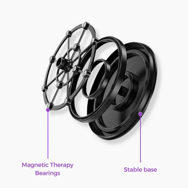 Waist Twisting Disc for Core & Balance Training | Magnetic Massage Nodes & Resistance Ropes | ABS Plastic, Max Load 100 kg 10