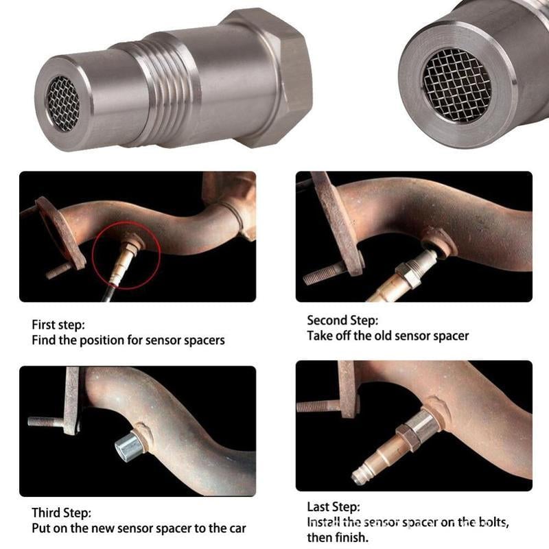 Oxygen Sensor Adapter M18x1.5 Thread Screw-In with Corrosion Resistance 3