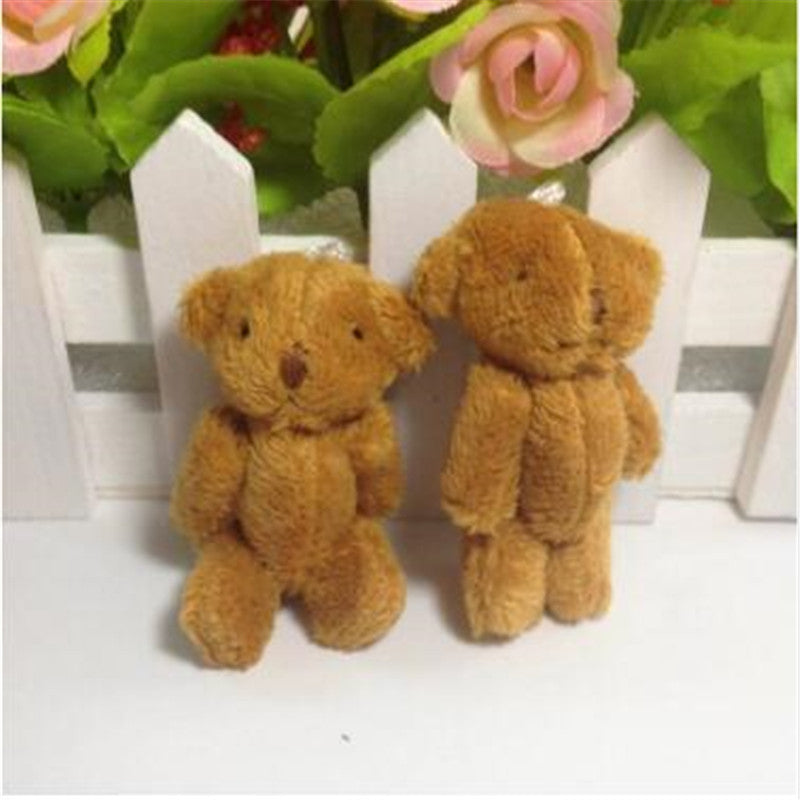 Plush Bear Keychain Soft Toy | PP Cotton Fill, Clip Attachment | Cute Bag Charm Gift for Birthdays and Christmas 3