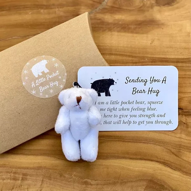 Plush Bear Keychain Soft Toy | PP Cotton Fill, Clip Attachment | Cute Bag Charm Gift for Birthdays and Christmas 11